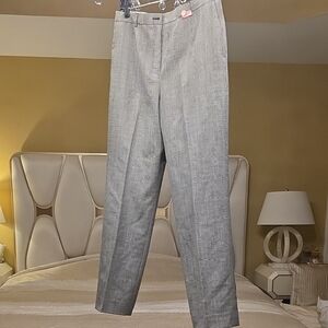 Pendleton Virgin Wool Women's Stylish Gray Pants Size 12